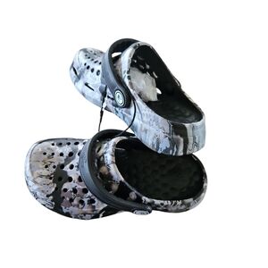 Joybees Size 10 / 11 New Kids Camouflage Clogs Water Shoes